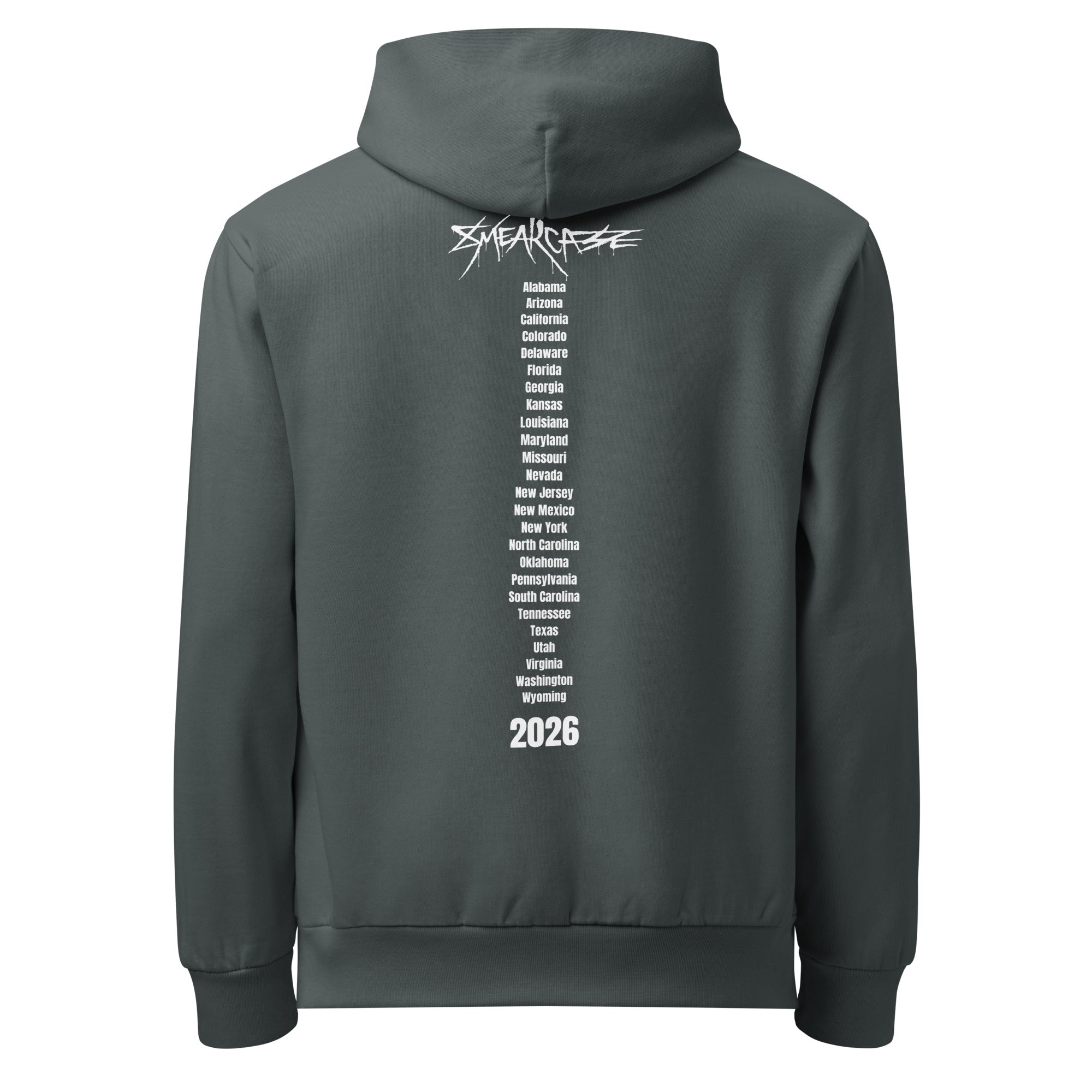 Urban garment-dyed hoodie – Smearcase FroCo